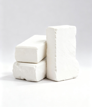 Pierre taillée Zars Blanc