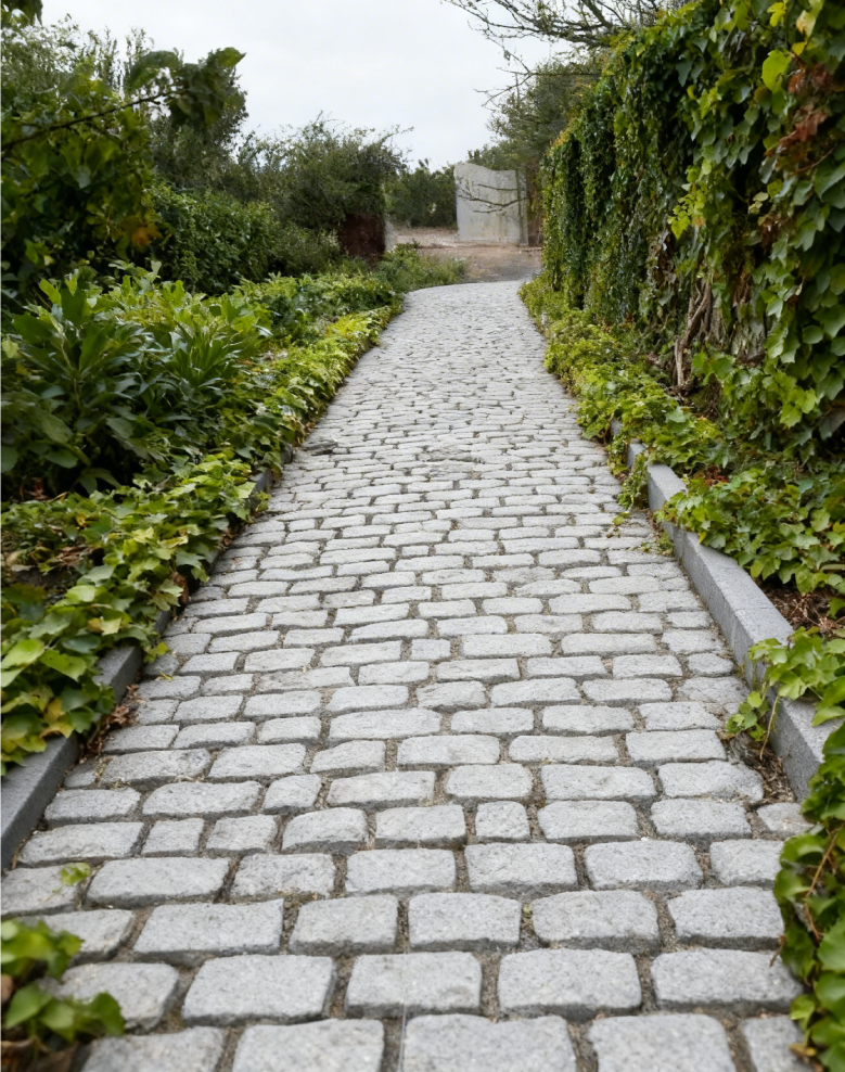 Pierre taillée Zars Gris