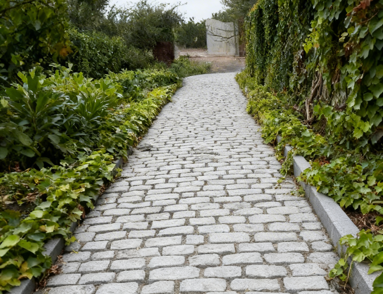 Pierre taillée Zars Gris